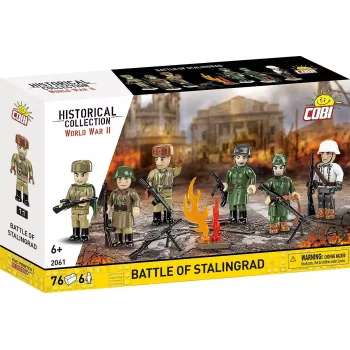 Cobi bloques de construcción Batalla de Stalingrado set de modelo — 76 piezas, diorama histórico
