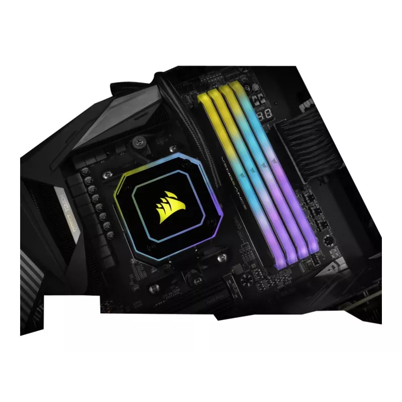 DIMM 32 GB DDR4-3200 2x 16 GB dual kit negro CMN32GX4M2Z3200C16 Vengeance RGB RT INTEL XMP