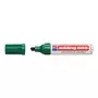 Rotulador permanente Edding 500 punta biselada verde