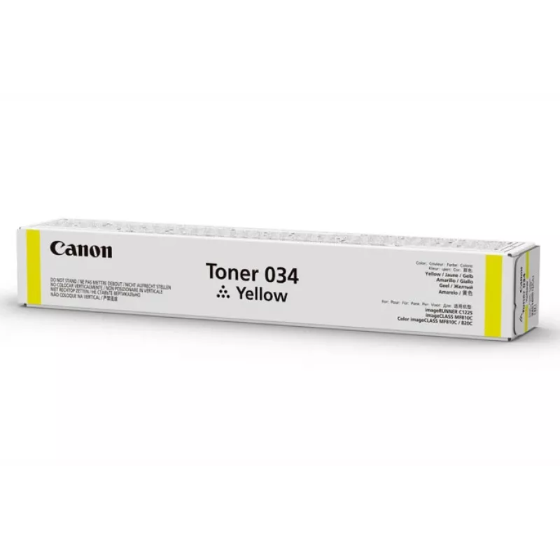 Tóner Canon 034 1 ud. original amarillo