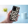 Funda protectora iKins para Samsung Galaxy S20 Ultra — estampado de pirámides, negro