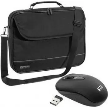 PEDEA funda para portátil Fair 15.6 (39,6 cm), negra + ratón para PC (SET010-66068010)