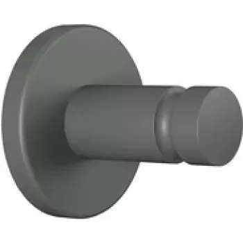 Toallero de gancho tesa MOON gris adhesivo metal (40583-00000-00)