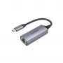 Tarjeta de red Unitek U1312A, IEEE 802.3, gris, cable de 0,5 m