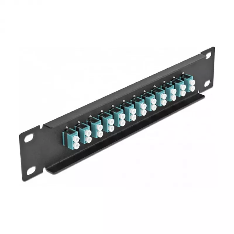 Panel de parcheo de fibra óptica DeLOCK 10