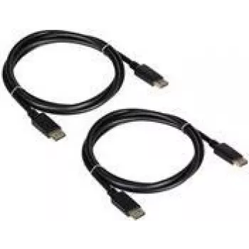 TRENDnet - Cable DisplayPort - DisplayPort (M) a DisplayPort (M) - DisplayPort 1.2 - 1,8 m - compatible con 4K 60 Hz (3840 x 2160) (paquete de 2)