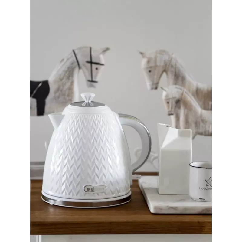ELDOM C265B NELA Hervidor de agua 1,7 L 2000 W Blanco