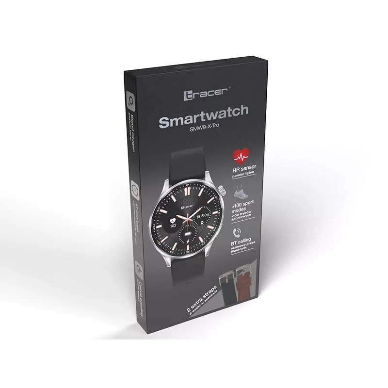 Smartwatch Tracer SMW9 X-TRO 1.52 negro