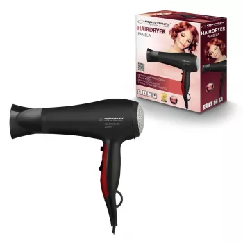 Esperanza Ebh004k Pamela 2200W Secador de pelo plateado