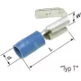 Lapp L-RB 63 T - L-RB 63 T - azul - recto - latón - poliamida - latón - 2,5 mm² (63102020)