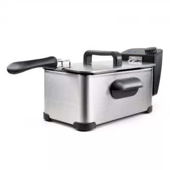 Freidora Taurus Fry 3 Single – capacidad 3 L, 2000 W, acero inoxidable, termostato regulable 150–190 °C