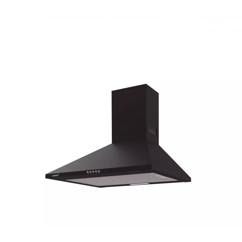 Campana de techo CATA OMEGA II 600 BK negra 645 m³/h