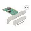 Tarjeta DeLOCK PCI Express 4.0 x8 a 2 x SFF-8654 4i NVMe internos Low Profile