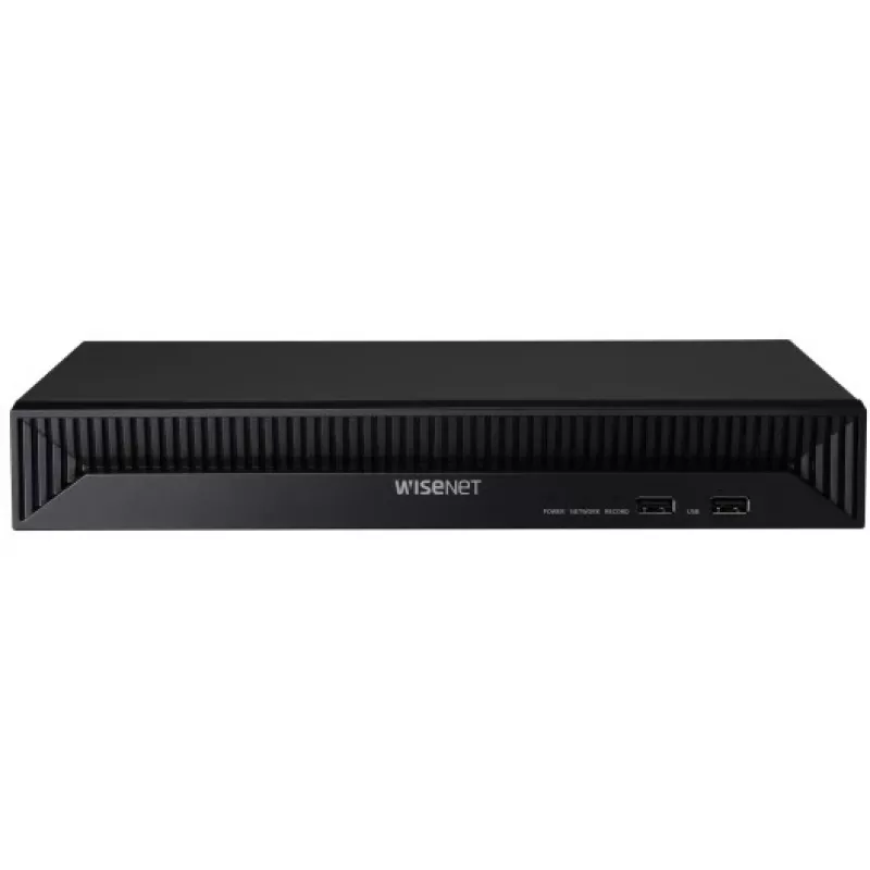 Grabador de vídeo en red - 8 canales IP - H.265 - 80 Mbit/s - sin disco duro - HDMI - Switch PoE