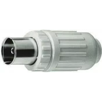 Triax KOK 3 N - IEC 60169-2 - hembra - blanco - KOKA 2200 SAT - F6 TSV (153121)