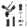 Estabilizador de cámara de mano DJI RS4, carcasa de aluminio, batería de 12 h, 1,066 kg, negro