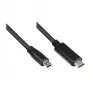 Good Connections cable USB2.0 C-Mini B 5 pol. negro 1,8 m