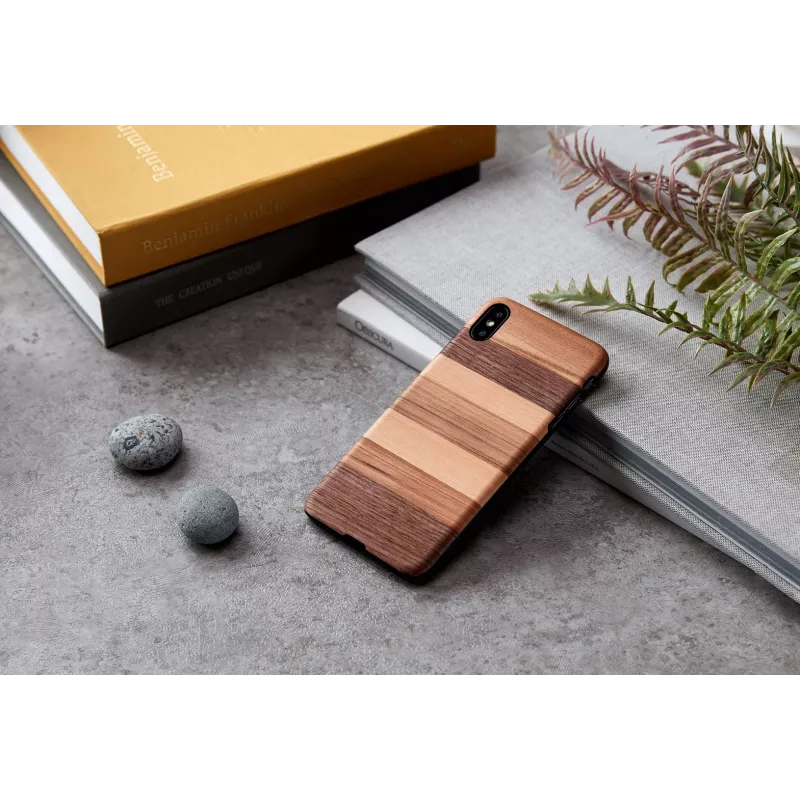Funda para smartphone man and wood para iPhone XS Max — negro