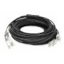 Cable breakout universal de fibra óptica preensamblado Digitus OM4 8 fibras LC/UPC 75 m