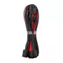 Cable CableMod PRO ModMesh 12VHPWR a 3x PCIe - 45 cm, negro/rojo