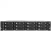 QNAP - matriz de discos - 12 bahías (SATA-600) - SAS 12Gb/s (externo) - rack - montaje integrado - 2U (TL-R1200PES-RP)