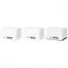 Router MERCUSYS Halo H85X Dual-Band Wi‑Fi 6 (802.11ax), 2,4/5 GHz, hasta 2402 Mbit/s, 3 puertos LAN, blanco (pack de 3)