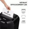 Powershred | LX25 | Negro | 11,5 L | destrucción de tarjetas de crédito | dB | procesamiento de papel Estándar/Salida 6 hojas por pasada | destructora de corte en partículas | Garantía 24 meses