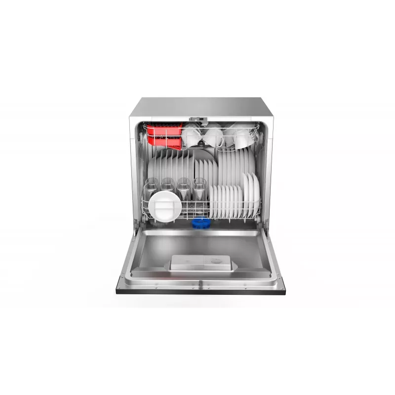 Lavavajillas integrable Toshiba DW-08T2EE(S)-PL — 8 cubiertos, clase de eficiencia energética F, 49 dB, 55×59×50 mm