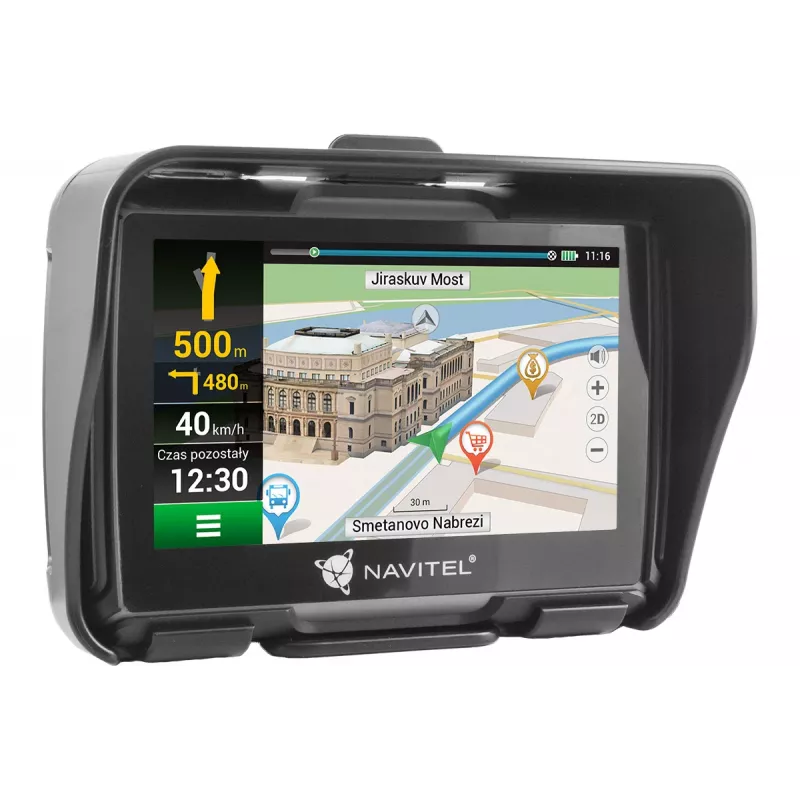 Navitel | Navegador personal | G550 MOTO | Bluetooth | pantalla táctil TFT de 4.3