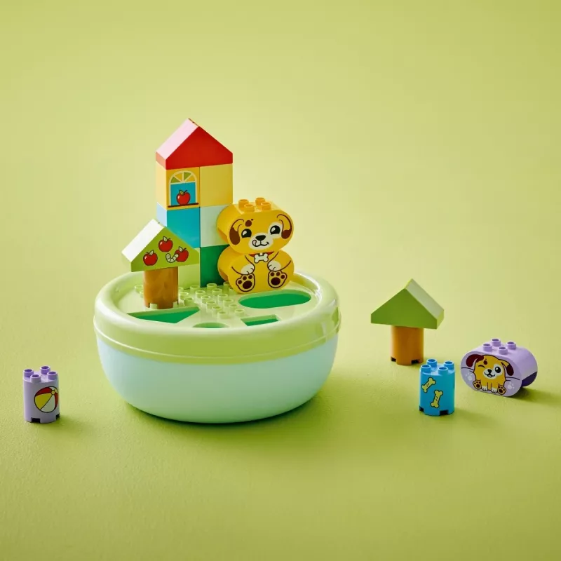 LEGO DUPLO Clasificador de formas Casa de cachorros 10441, 17 piezas, para niños de 1½–5 años