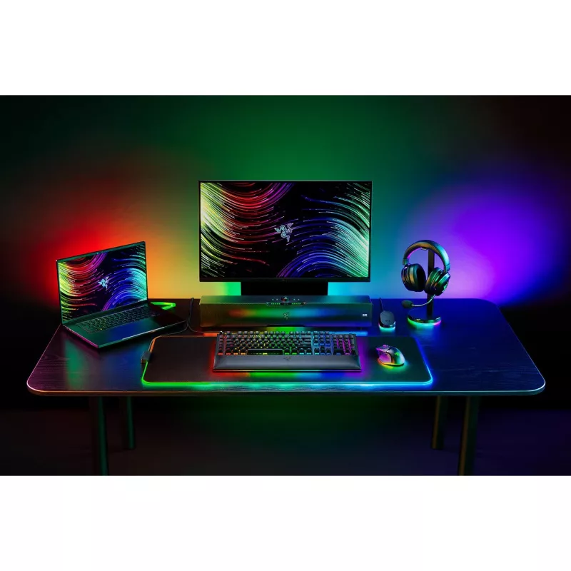 Teclado Gaming Razer BlackWidow V4 Pro USB QWERTZ alemán negro