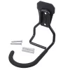 Soporte de pared para bicicleta MACLEAN MC-433 soporte vertical plegable, ancho ajustable, para bicicletas de hasta 20 kg, negro