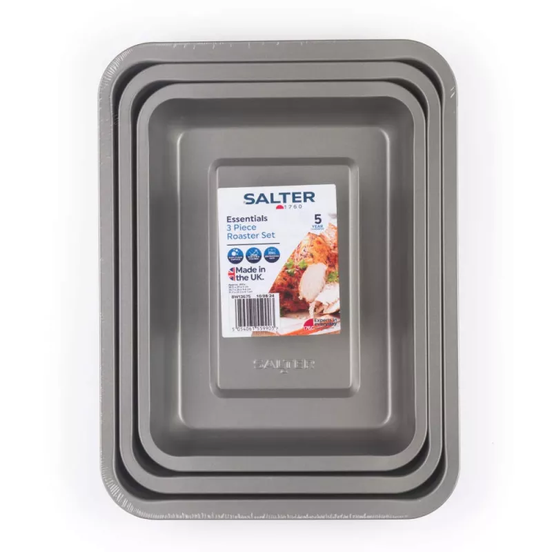 Set de asadora Salter BW13675 3 piezas antiadherente apto para horno