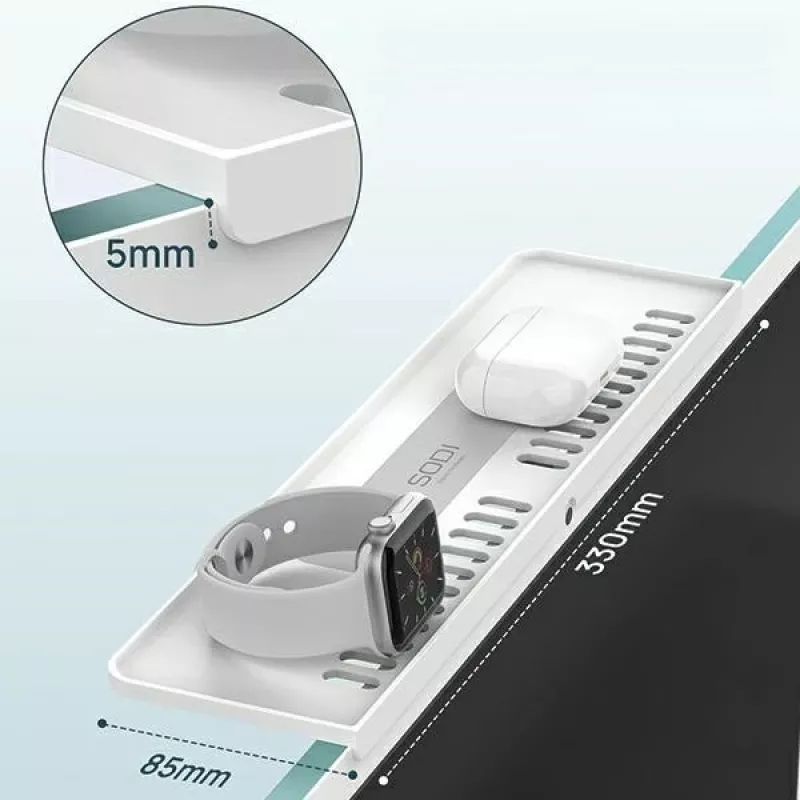 Soporte de almacenamiento para iMac 312 blanco