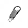 Memoria flash USB Silicon Power 16 GB USB Type-A / USB Type-C, USB 3.2 Gen 1, titanio, carcasa de zinc