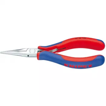 Alicate de precisión para electrónica Knipex longitud total 145 mm mordazas planas redondeadas 6 mango multicomponente