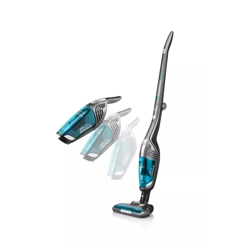 ETA | Aspirador | ETA845390000 Moneto II Aqua Plus | Batería | Escoba de mano 2en1 | Función de lavado | N/A W | 25,2 V | Autonomía (máx.) 50 min | Gris/Azul