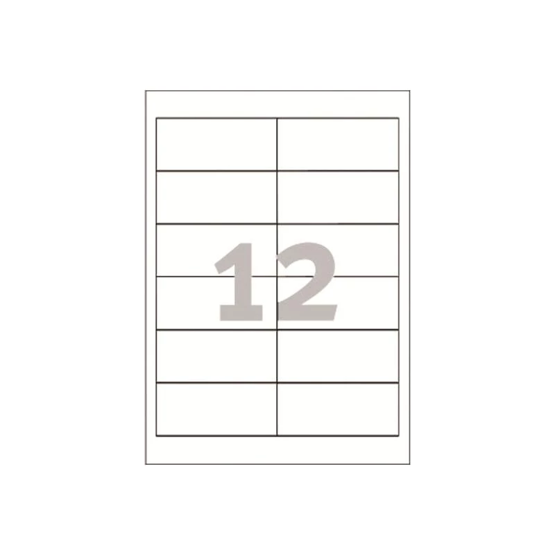 Avery 3659 Etiquetas autoadhesivas Rectangulares Permanente Blanco 1200 uds.