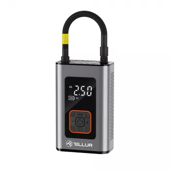 Compresor de aire portátil Tellur TLL158571 12V 150 PSI para neumáticos de coche e inflables