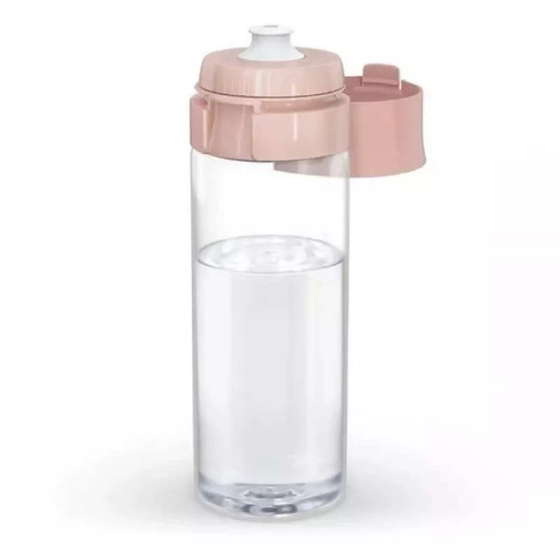 Botella filtrante BRITA Vital Peach 600 ml con filtros BRITA MicroDisc (5 discos)