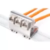 Adaptador Digitus AN-25183 para 3x módulo Keystone acero inoxidable