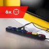 Regleta de enchufes 250VAC/10A 1,5m MCE509 B