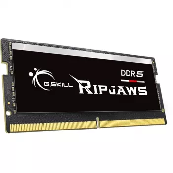SO-DIMM 64 GB DDR5-5600 (2x 32 GB) Dual-Kit, memoria RAM negra, F5-5600S4040A32GX2-RS, Ripjaws, INTEL XMP