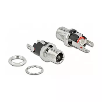 Conector DC 5,5 x 2,1 x 12 mm DeLOCK