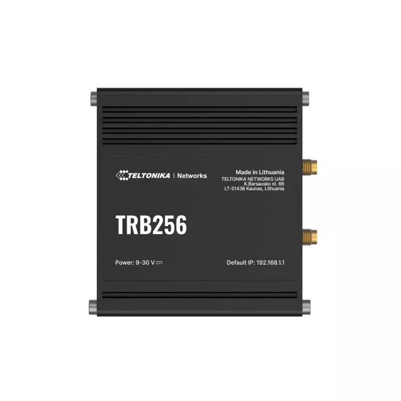 Router LTE M1/NB-IoT | TRB256 | 10/100 Mbit/s | Ethernet LAN (RJ-45) 1 puerto | Mesh Support no | MU-MiMO no | 4G