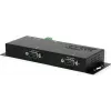 Servidor de dispositivos serie Exsys EX-6112-2 — Ethernet a 2×RS-232, alimentación 12 V/3 A