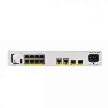 Catalyst 9200CX - Network Essentials - Switch - compacto - L3 - gestionado - 8 x 10/