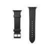 Correa de piel para Apple Watch FIXED FIXLST-434-BK — negra, correa de repuesto