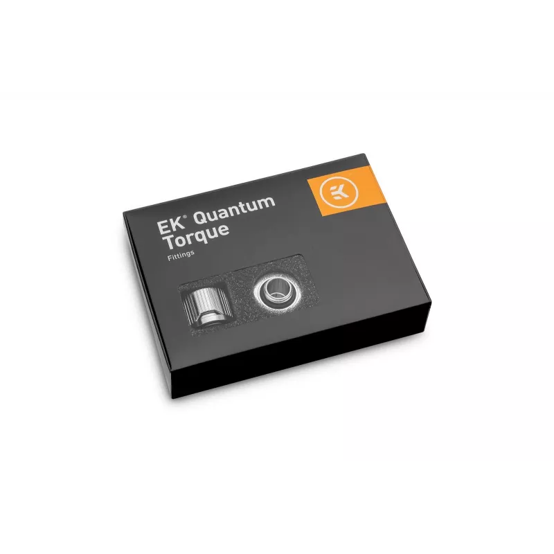 Racores EK Water Blocks EK-Quantum Torque Pack de 6 STC 10/16 Latón Níquel Plata