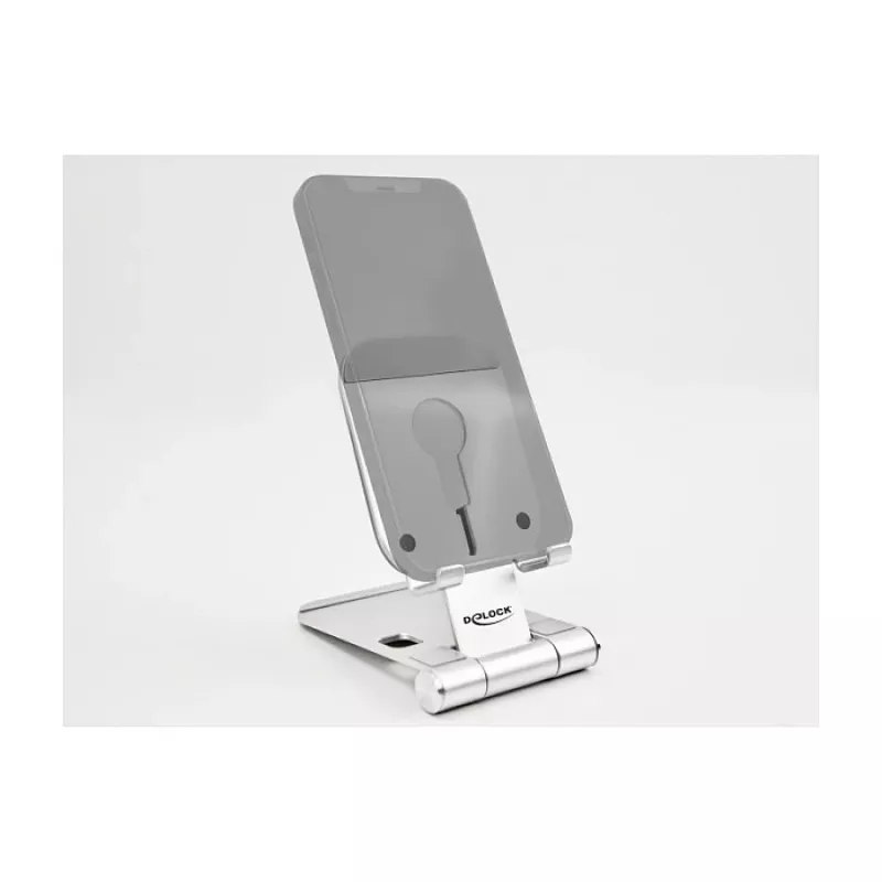 Soporte pasivo DeLOCK 18426 aluminio para móvil en interiores